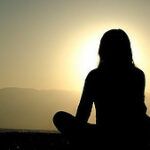 What is Meditation and How It Works - sitting in sunset