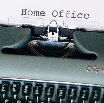 What I Learned from Working at Home - type writter