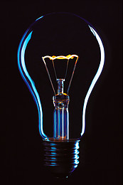 What is a light bulb moment - dimly lit light bulb