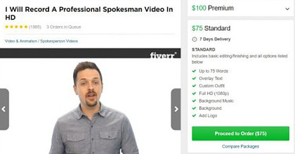 What Is Home Income System About? - picture of Jason on Fiverr site